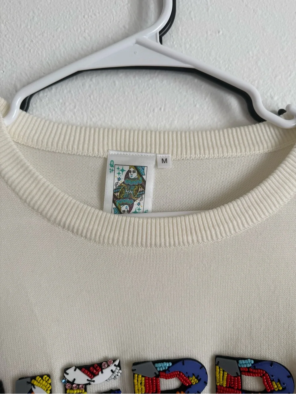 Queen of Sparkles Merry & Bright Beaded Sweater